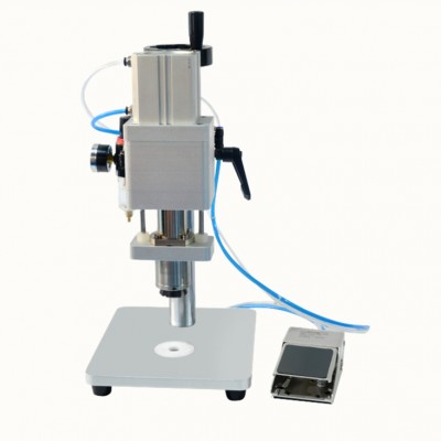 Semi auto vial aluminum ampoule crimping machinery