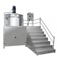 AILUSI full automatic liquid detergent production line bottom homogenizer liquid mixer