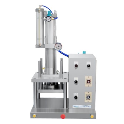 Ailusi semi automatic compact powder lab pressing machine for make up equipments for sale