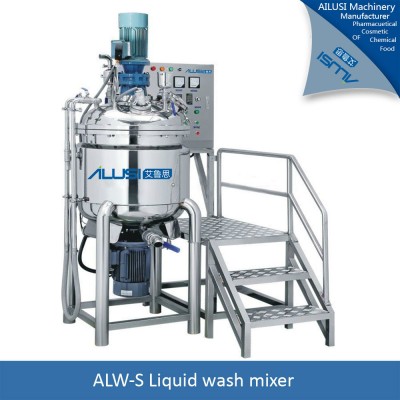 ALW-S automatic industrial liquid mixer with heater