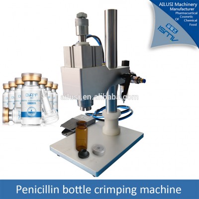 Twist off capping machine, vial crimping machine, vial crimper