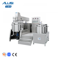 Guangzhou cosmetic skin bleaching cream mixer machine manufacturer, body lotion making machine