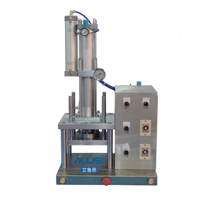 Manual lab powder pressing machine for eye shadow cosmetic powder