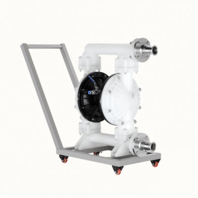 Stainless steel pneumatic diaphragm pump