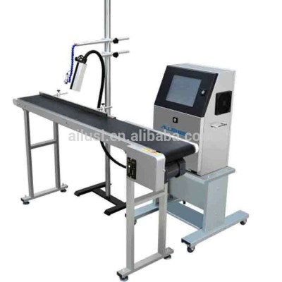 Industrial stable code inkjet printing machine for bottle, wire, cable egg, bag